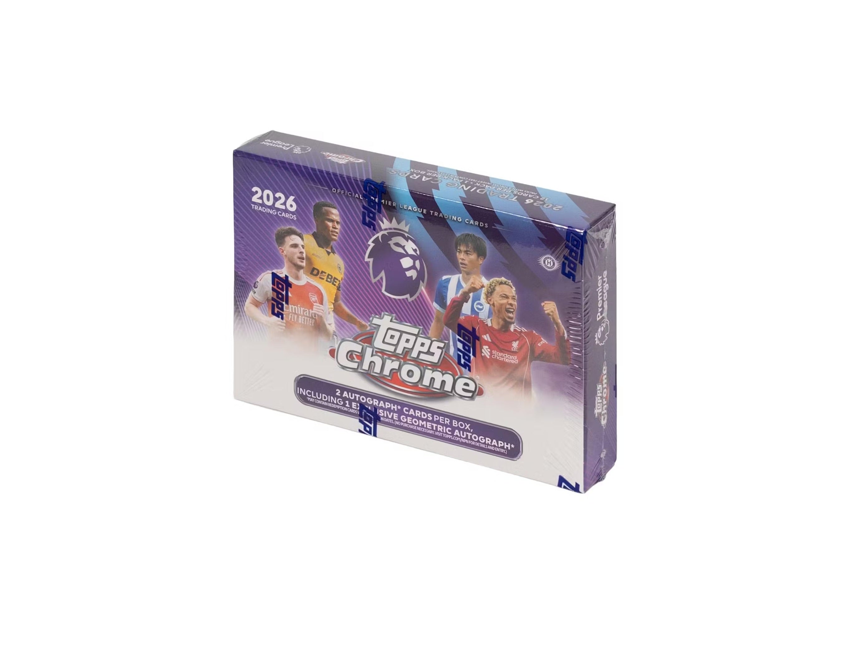 2026 Topps Chrome EPL Soccer Breakers Delight Box